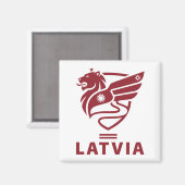 Latvia Baltic State Northern Europe マグネット (正面/裏面)