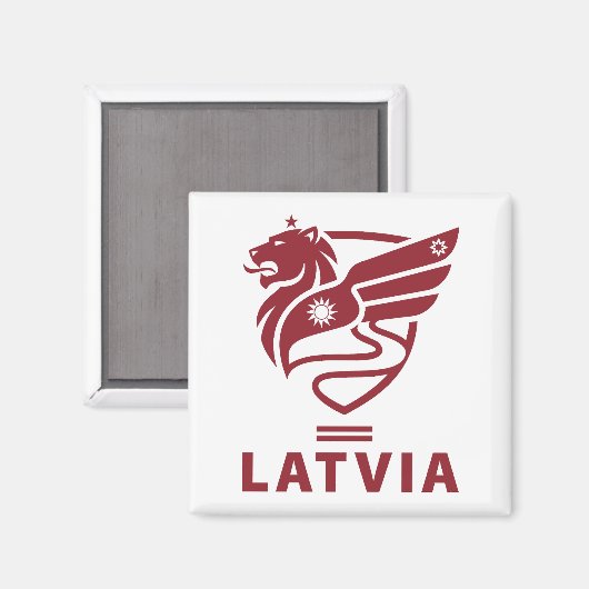 Latvia Baltic State Northern Europe マグネット (正面/裏面)