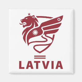 Latvia Baltic State Northern Europe マグネット