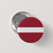 Latvia Flag Pin Button 缶バッジ (正面&裏面)