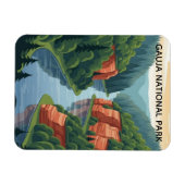 Latvia Gauja National Park Travel マグネット (横)