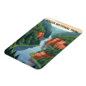 Latvia Gauja National Park Travel マグネット (左側)