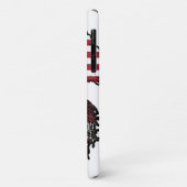 Latvia Latvian American USA United States America Case-Mate iPhoneケース (裏面/左)