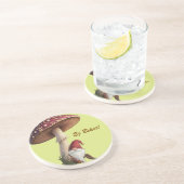 Latvian Ej Bekot go pick mushrooms coaster コースター (側面)