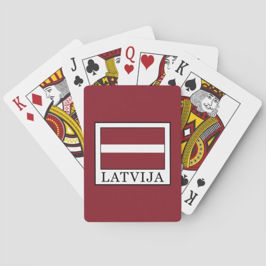 Latvija トランプ (裏面)