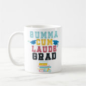 Laudeの卒業生の大学コーヒー・マグ付きの誇りを持ったな総合的研究論文 コーヒーマグカップ (左)