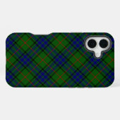 Lauder tartan blue green plaid iPhoneケース (裏面横)