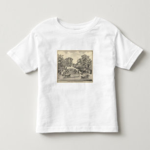 Laugenourの住宅、森林 トドラーTシャツ