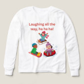 Laugh and play in the snow (デザイン正面)