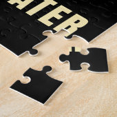 Laugh Often – Positive Typography Quote Design ジグソーパズル (側面)