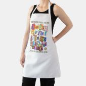 Laugh Often – Positive Typography Quote Design 1 エプロン (インサイチュ)