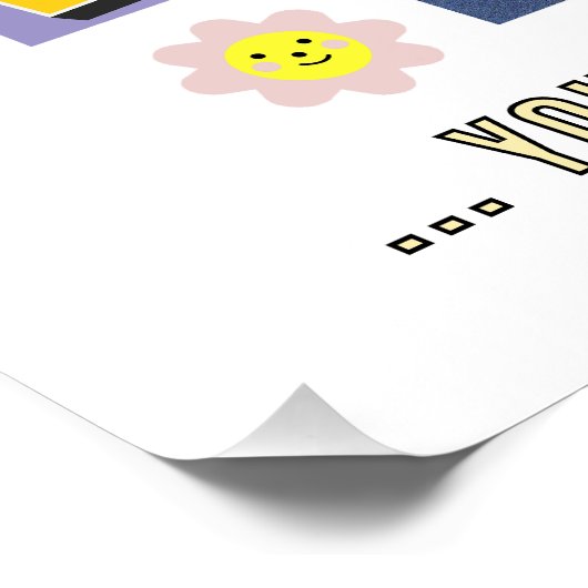 Laugh Often – Positive Typography Quote Design 1 ポスター (コーナー)