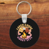 Laugh S'more Worry Less Weekend Clamping Children  キーホルダー (正面)