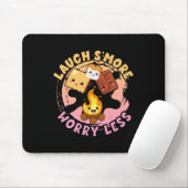 Laugh S'more Worry Less Weekend Clamping Children  マウスパッド (マウス)