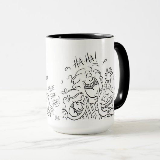 Laughersのマグ マグカップ (正面右)