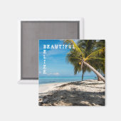 Laughing Bird Caye - Belize マグネット (正面/裏面)