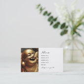 Laughing Buddha Business Card 名刺 (スタンド正面)