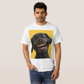 laughing dog tシャツ (正面フル)