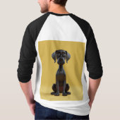 laughing doggo tシャツ (裏面)