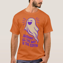 Laughing Ghost | 面白いハロウィン Tシャツ