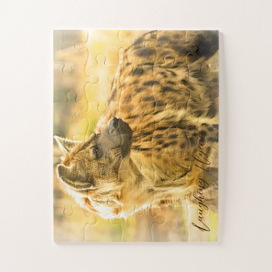 Laughing Hyena ジグソーパズル (縦)