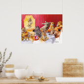 Laughing hyena ポスター (キッチン)