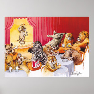 Laughing hyena ポスター