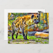 Laughing hyena ポストカード (正面/裏面)