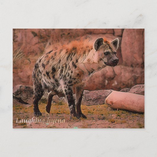 Laughing Hyena ポストカード (正面)