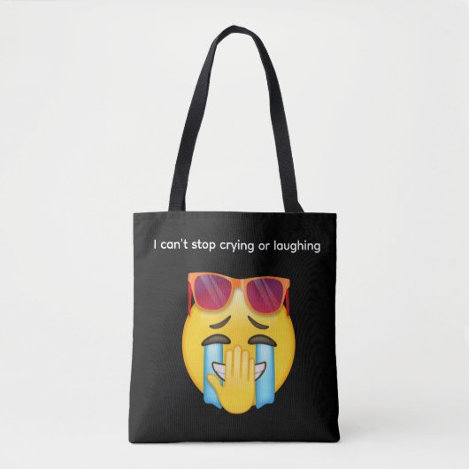  Laughing Through Tears トートバッグ (正面)