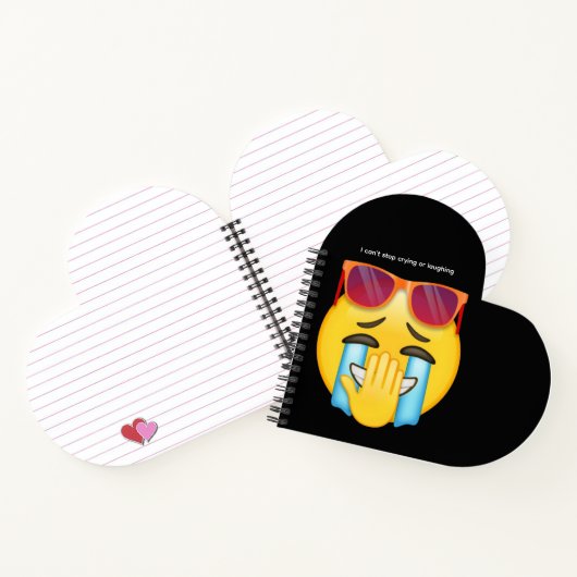 Laughing Through Tears ノートブック (内部)