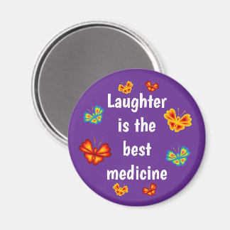 Laughter is the best medicine magnet 251123 マグネット