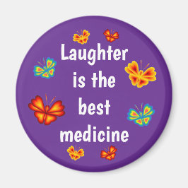 Laughter is the best medicine magnet 251123 マグネット