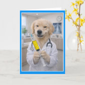 Laughter Medicine Penicillin Get Well Card BNA-2 カード (黄色い花)