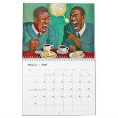 Laughterpaletteカレンダー カレンダー (2月 2027)