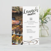 Launch Party Invitation Template 招待状 (スタンド正面)