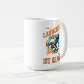 Launching into 1st Grade -Back to School  コーヒーマグカップ (正面右)