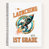 Launching into 1st Grade -Back to School  ノートブック (正面)