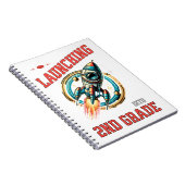 Launching into 2nd Grade -Back to School  ノートブック (右側)
