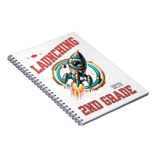 Launching into 2nd Grade -Back to School  ノートブック (右側)