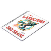 Launching into 2nd Grade -Back to School  ノートブック (左側)