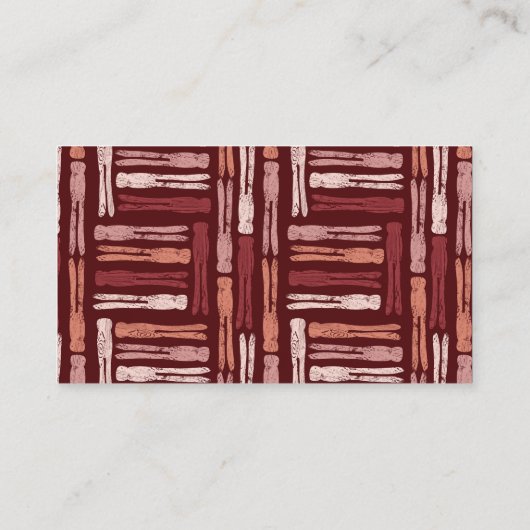 Laundromate、Launderette、Wash and Foldサービス 名刺 (裏面)