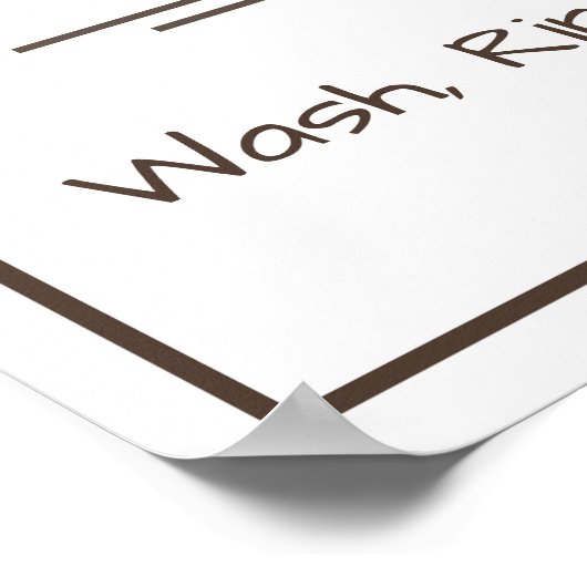 Laundry Poster ポスター (角)