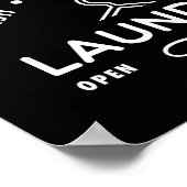 Laundry Wall Art Poster Landscape ポスター (角)