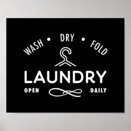 Laundry Wall Art Poster Landscape ポスター