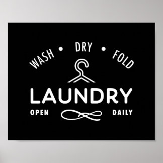 Laundry Wall Art Poster Landscape ポスター