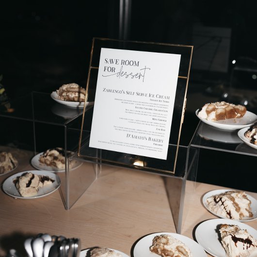 LAURA | Customizable Wedding Dessert Table Sign |  台座サイン
