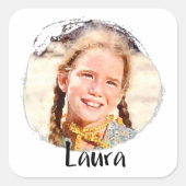 Laura Ingalls Wilder スクエアシール (正面)