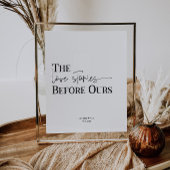 LAURA | Memorial Table Sign for Weddings & Events 台座サイン