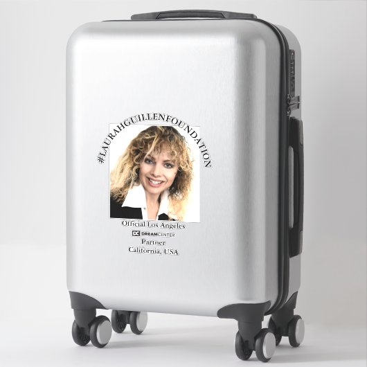 #LAURAHGUILLENFOUNDATION シール (スーツケース)